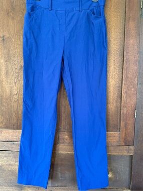 Women’s Slim Straight Pants in Royal Blue
